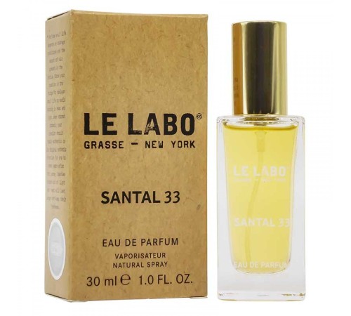 Le Labo Santal 33,edp., 30ml, Мини-парфюм, 30 мл Lux