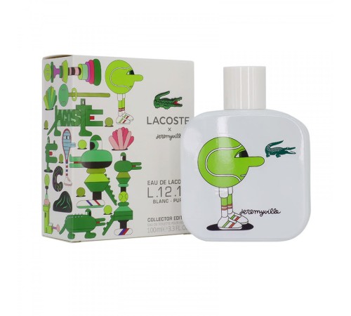 Lacoste Eau De Lacoste L.12.12 Blanc Pure Collector Edition Pour Homme x Jeremyville,edt., 100ml, Мужская парфюмерия 50-125 мл