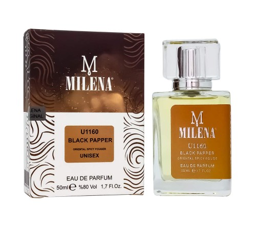 Milena Black Pepper U-1160 (Zielinski & Rozen Black Pepper & Amber,Neroli) 50ml, Milena 50ml