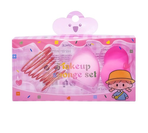 Набор спонжей Makeup Sponge Set 3в1, Кисти