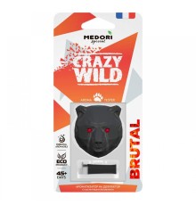 Меловой авто-парфюм на дефлектор 3D Medori Crezy Wild Brutal