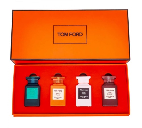 Подарочный набор Tom Ford 4x7.5ml (оранжевый), Подарочные наборы