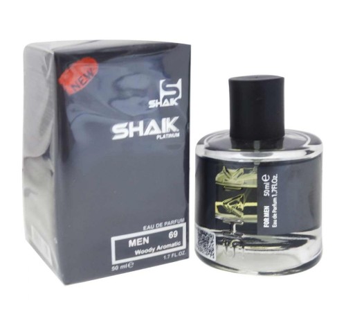 Shaik M 69 Guilty Pour Homme, edp., 50 ml (круглый), Номерная парфюмерия