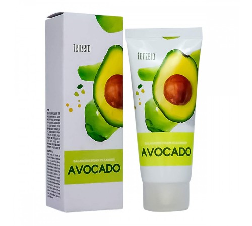 Пенка для умывания с экстрактом авокадо Tanzero Avocado, 100ml, Средства для умывания