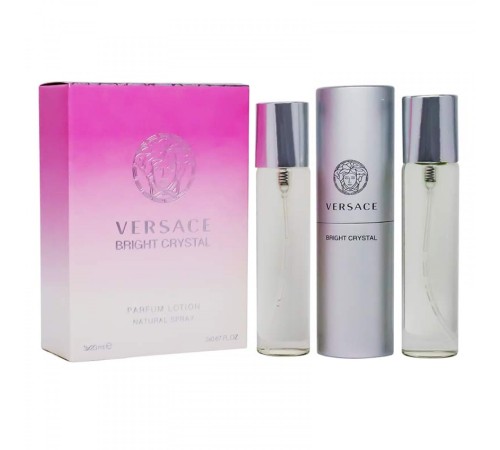 Versace Bright Crystal, 3*20 ml, Набор духов 3 по 20 мл