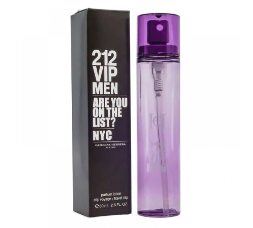 Carolina Herrera 212 VIP Men, 80 ml, Духи-спрей 80 мл