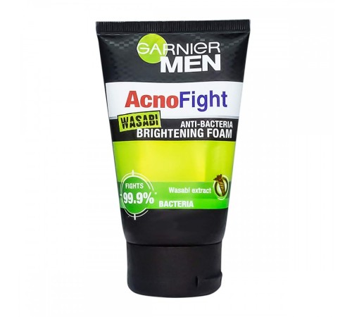 Пенка для умывания с экстрактом васаби Garnier Men AcnoFight , 100ml, Для Лица