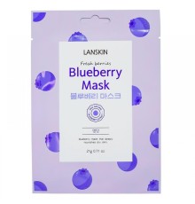 Маска для лица с 'экстрактом голубики Lanskin Bluberry Mask