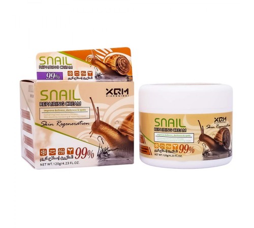 Крем для лица XQM Snail Repairing Cream 99%, 120g, Крем Для Лица