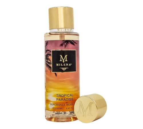 Парфюмированный спрей Milena Tropical Paradise, 250ml, Спрей для тела