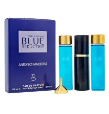 Набор 3в1 Antonio Banderas Blue Seduction, 100ml