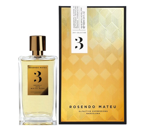 ROSENDO MATEU  N3, Neroli, Iris, White Musk оригинал - 100 мл