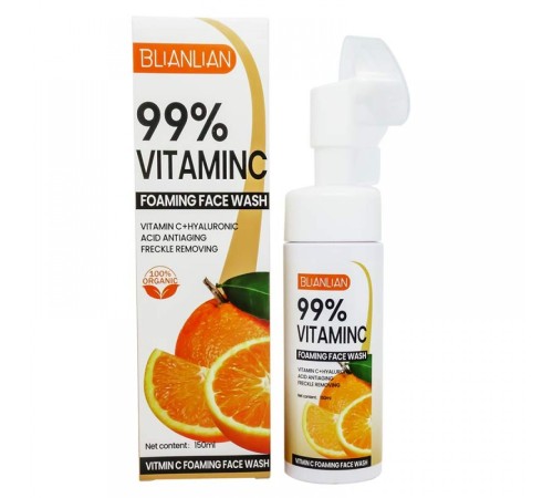 Пенка для умывания Blianlian 99% Vitamin, 150g, Для Лица