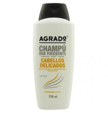 Agrado Champu Cabellos Delicados, 750 ml