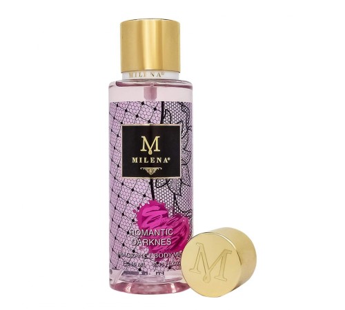 Парфюмированный спрей Milena Romantic Darknes, 250ml, Спрей для тела