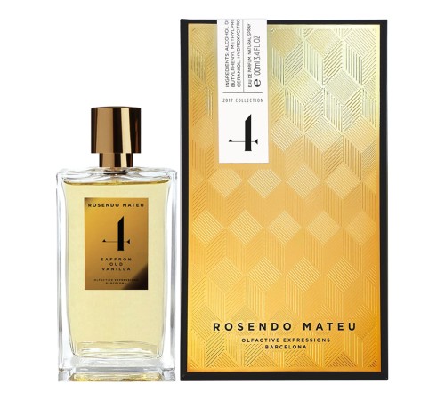 ROSENDO MATEU № 4 Saffron, Oud, Vanilla оригинал