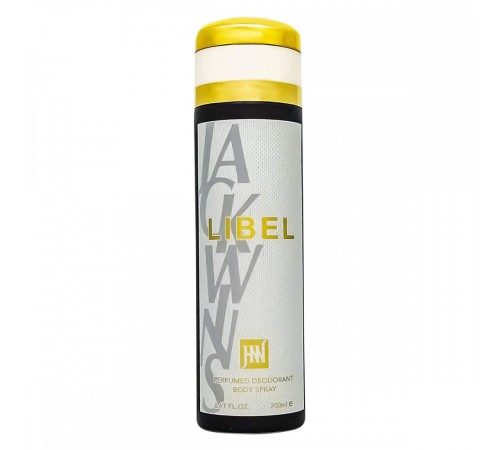 Дезодорант Jackwins Libel, 200ml, Парфюмированные Дезодоранты