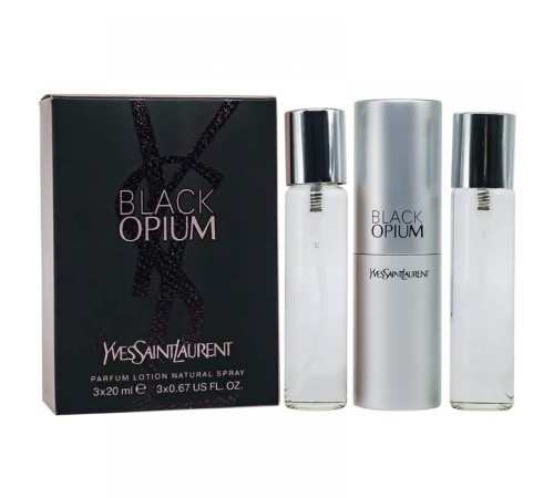 Yves Saint Laurent Black Opium, edp., 3*20 ml, Наборы духов