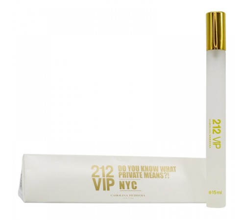 Carolina Herrera 212 VIP, edt., 15 ml, Мини парфюм