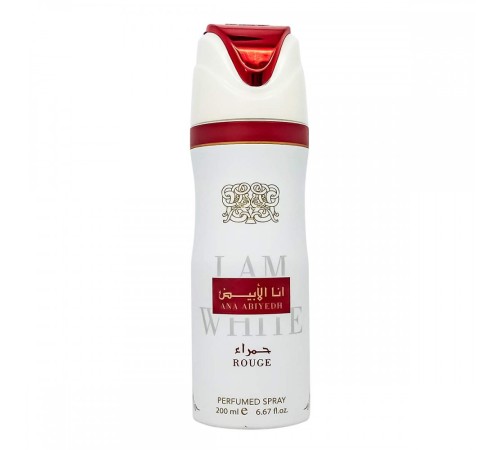 Дезодорант Lattafa Ana Abiyedh Rouge, 200ml, Парфюмированные Дезодоранты