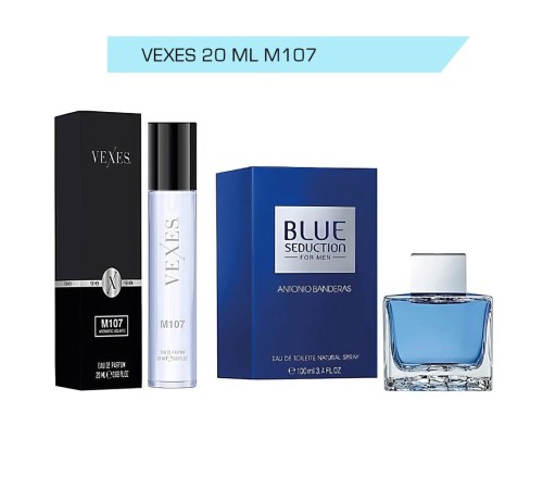 Vexes M-107 (Antonio Banderas Blue Seduction for Man), 20ml, Номерная парфюмерия