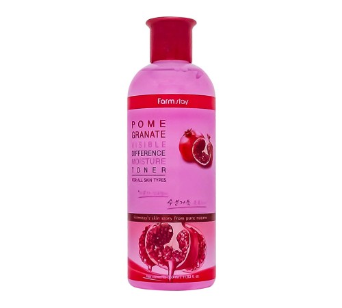 Тонер с экстрактом граната FarmStay Pomegranate Visible Difference Fresh Toner, 350ml, Тонеры, тоники