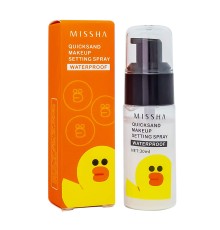 Фиксатор для макияжа Missa Quicksand Maceup Setting Spray, 30ml (уточка)