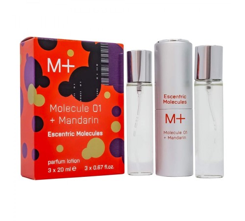 Escentric Molecules Molecule 01+Mandarin,edp., 3x20ml