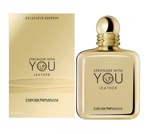 Евро Giorgio Armani Stronger With You Leather 100 ml, Парфюмерия ЕВРО