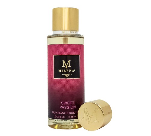 Парфюмированный спрей Milena Sweet Passion, 250ml, Спрей для тела