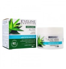 Крем для лица с экстрактом алоэ Eveline Organic Aloe, 50mg