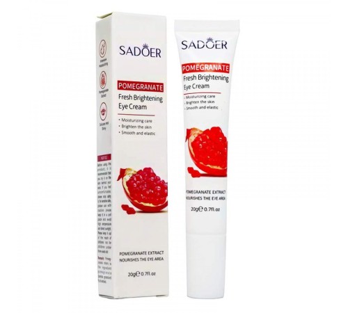 Крем для кожи вокруг глаз с гранатом Sadoer Pomegranat , 15ml, Крем Для Лица