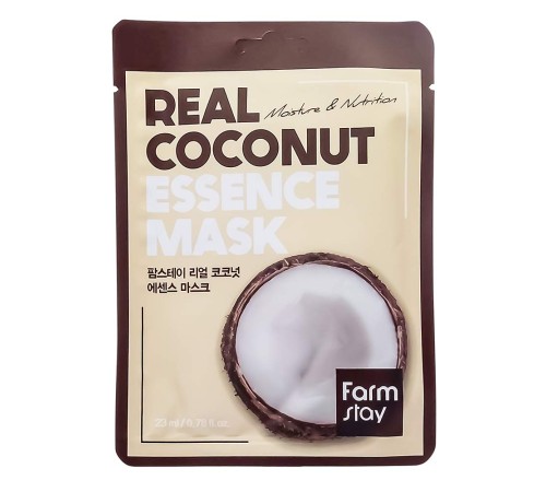 Маска для лица Farmstay Real Coconut Essence Mask, Для Лица