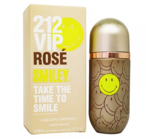 Carolina Herrera 212 VIP Rose Smiley,edp., 80ml, Парфюмерия 50-125 мл