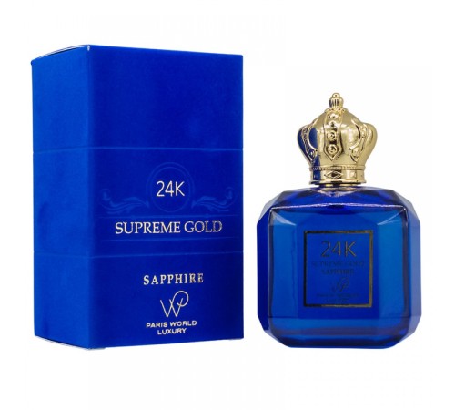 Lux Paris World Luxury 24K Supreme Gold Sapphire,edp., 100ml, Парфюмерия Люкс