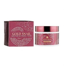 Крем для лица с муцином улитки Enough Gold Snail Moisture Whitening Cream 50g