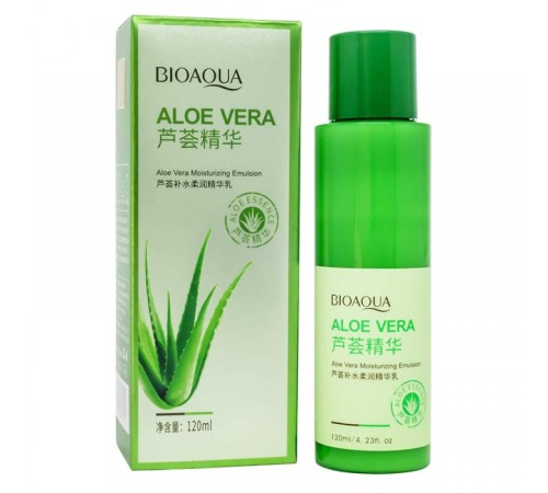 Эмульсия для лица Bioaqua Aloe Vera, 120ml, Сыворотки