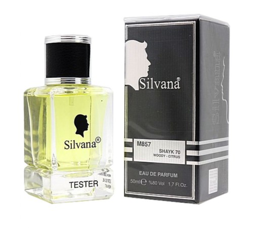 Silvana 857 (Shaik Chic Shaik Blue №70 Men) 50 ml, Номерная парфюмерия