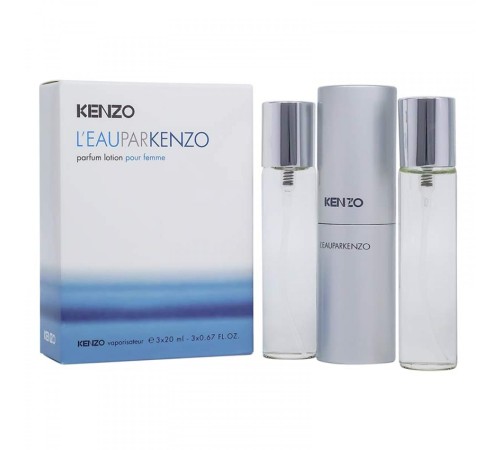 Kenzo L'eau Par Pour Femme, 3*20 ml, Набор духов 3 по 20 мл