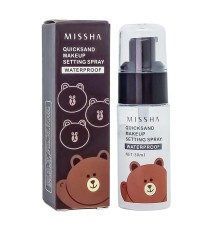 Фиксатор для макияжа Missha Quicksand Maceup Setting Spray, 30ml (мишка)