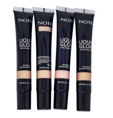 Жидкий хайлайтер Note Liquid Glow 4x20ml