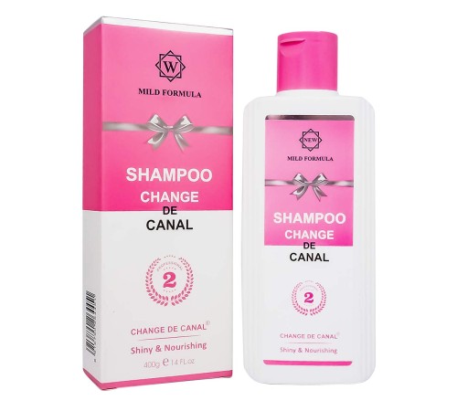 Парфюмированный шампунь для волос Wellice Change de Canal, 400ml, Шампунь