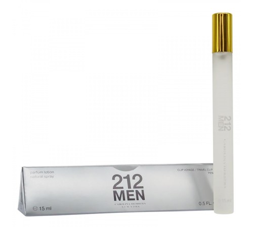 Carolina Herrera 212 Man, 15 ml, Духи 15 мл (треугольник)