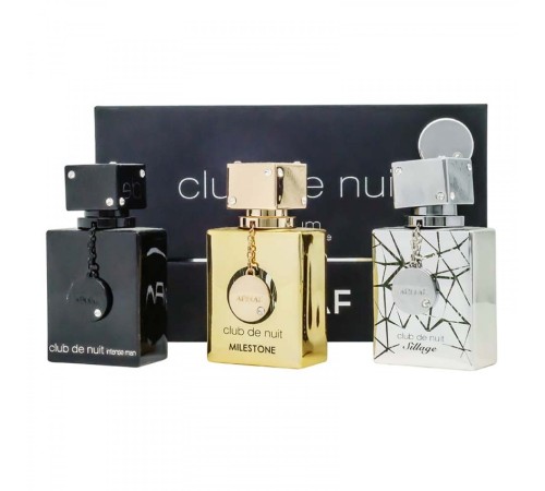 Подарочный набор Armaf Club De Nuit For Man, 3x 30 ml, Armaf