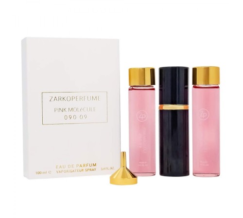 Набор 3в1 ZarkoPerfume Pink Molecule 090.09, 100ml, Набор 3в1