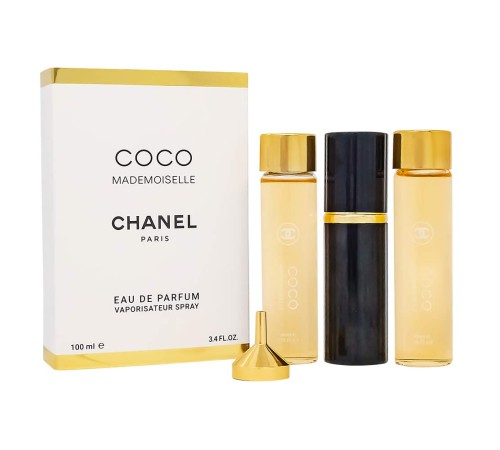 Набор 3в1 Chanel Coco Mademoiselle, 100ml, Наборы духов