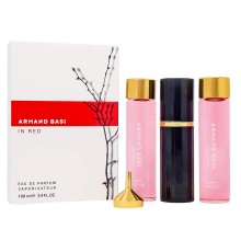 Набор 3в1 Armand Basi In Red, 100ml