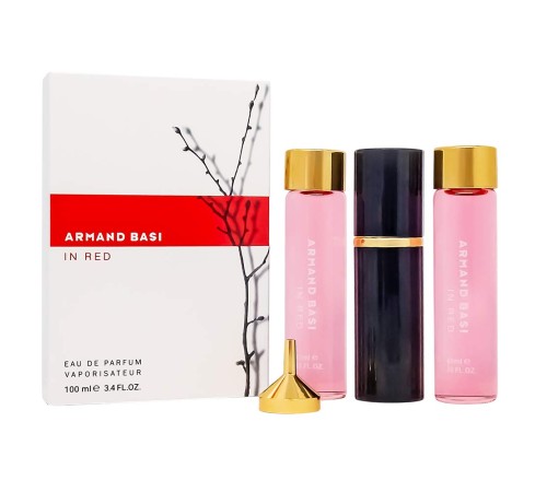 Набор 3в1 Armand Basi In Red, 100ml, Наборы духов