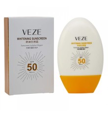 Солнцезащитный отбеливающий крем Veze Whitening Sunscreen SPF50 PA+++, 45ml