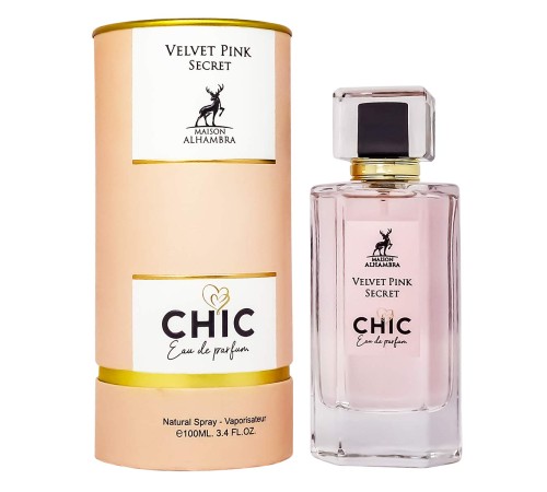 Alhambra Velvet Pink Secret Chic,edp., 100ml